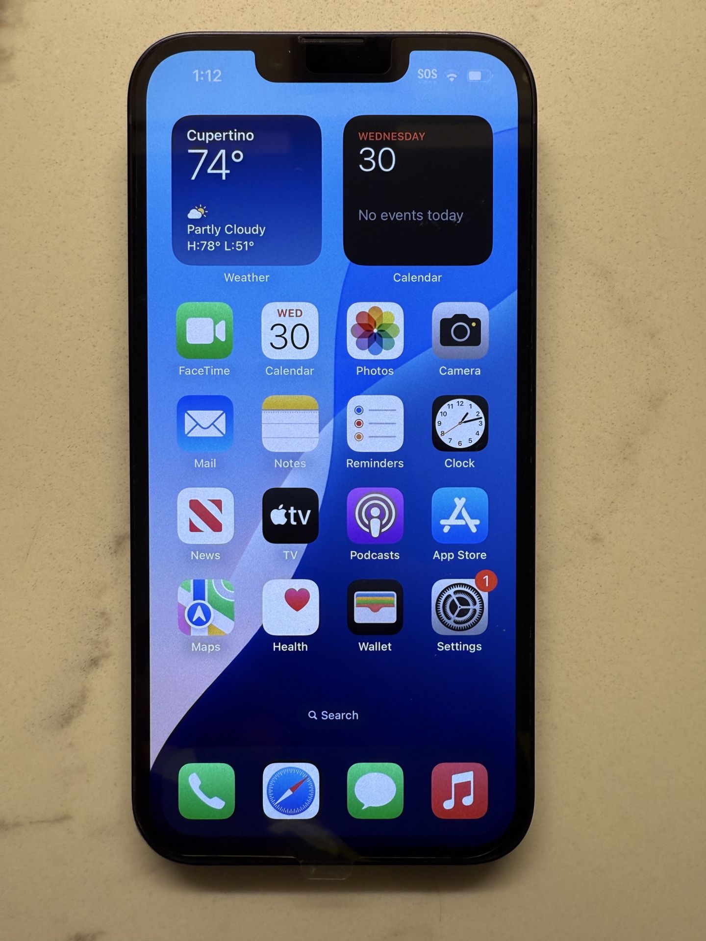 Apple iPhone 13 Unlocked, 128GB, Midnight Black