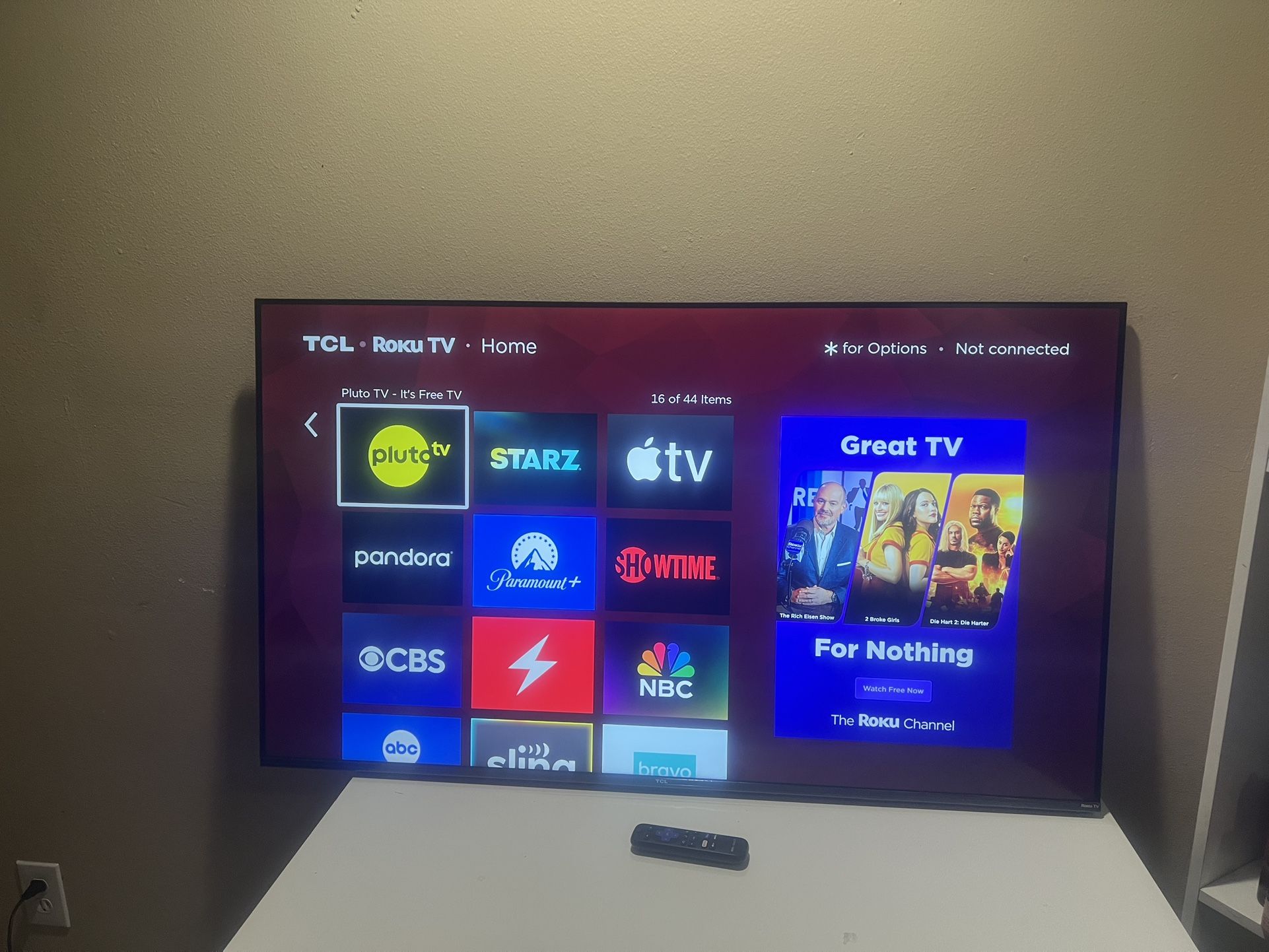TCL 50’’ Tv