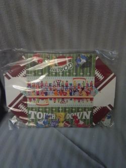 Football Theme Party Supplies Snack Tray  3 Pk