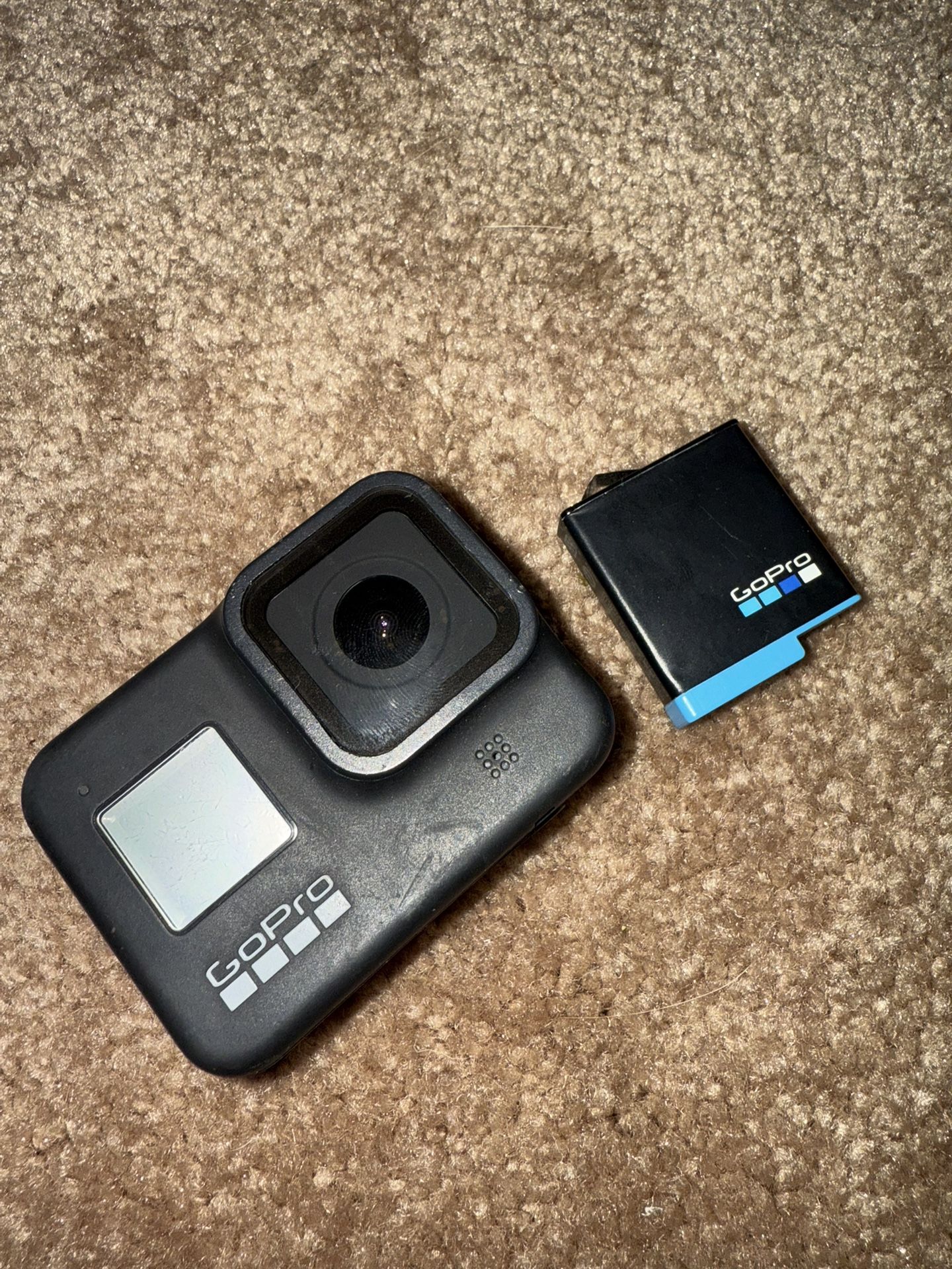Go Pro Hero 8 with extra battery & memory card!