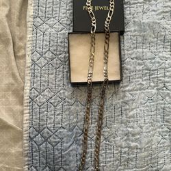 32” 10mm 925 Silver Chain