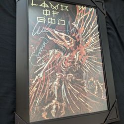 2023 Lamb Of God Signed Autograph Omens Framed Poster
