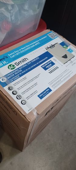 New A. O. Smith GT15-240-NI Tankless Water Heater/Boiler