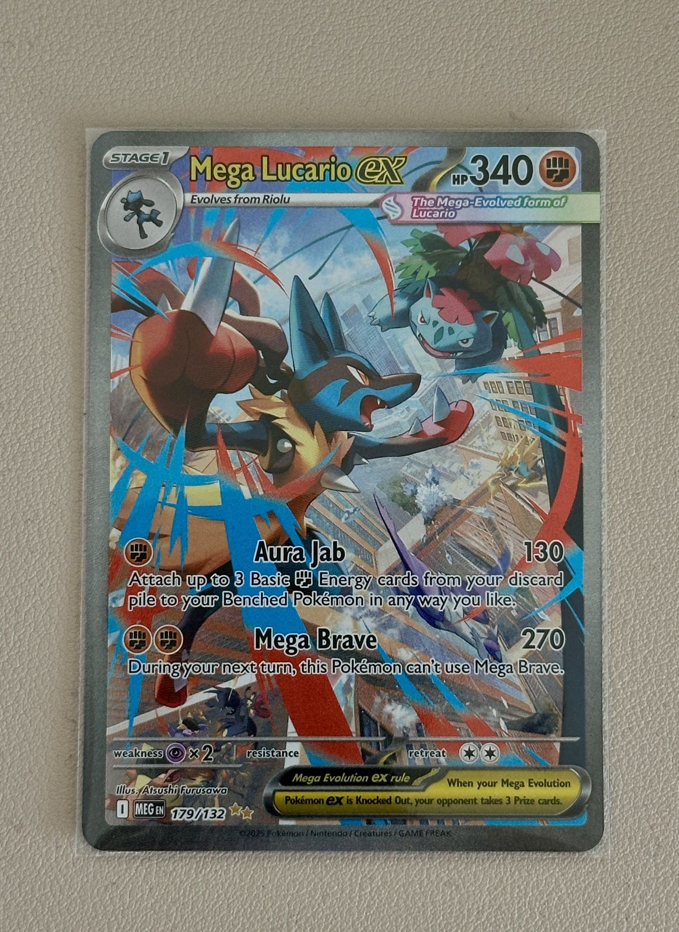 Mega Lucario EX - 179/132 SIR