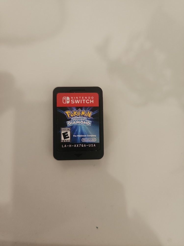 Pokemon Brilliant Diamond For The Nintendo Switch(no Case Barley Used)