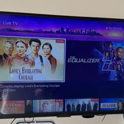 40 Inch Insignia Tv With Legs,wall Mount And Roku Device 