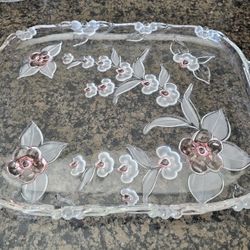 Crystal Serving Tray
