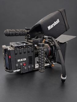 RED Cinema Camera Rig with Accessories