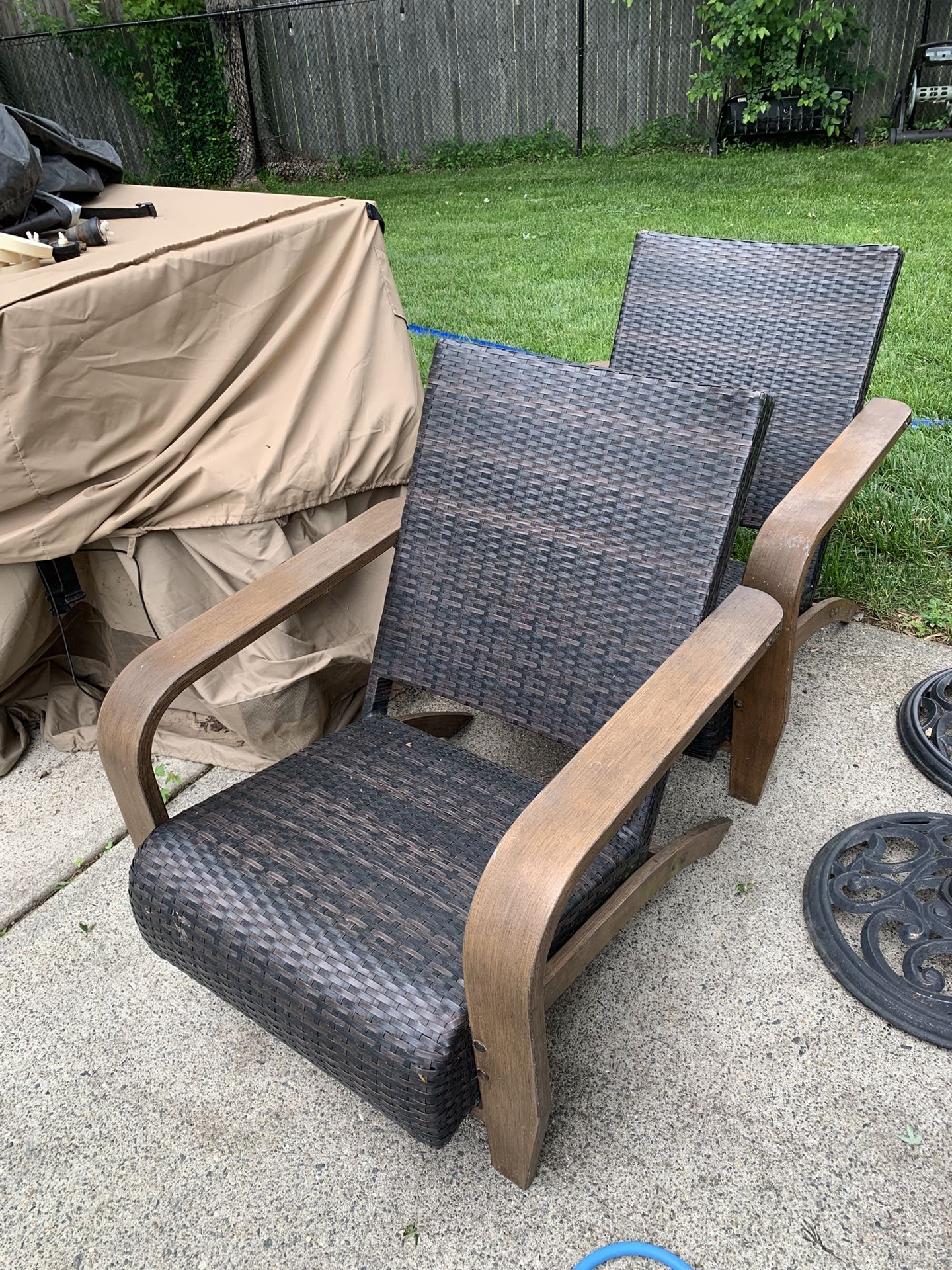 Studio By Brown Jordan 2 Adirondack Chairs