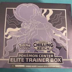 Chilling Reign Pokemon Center ETB