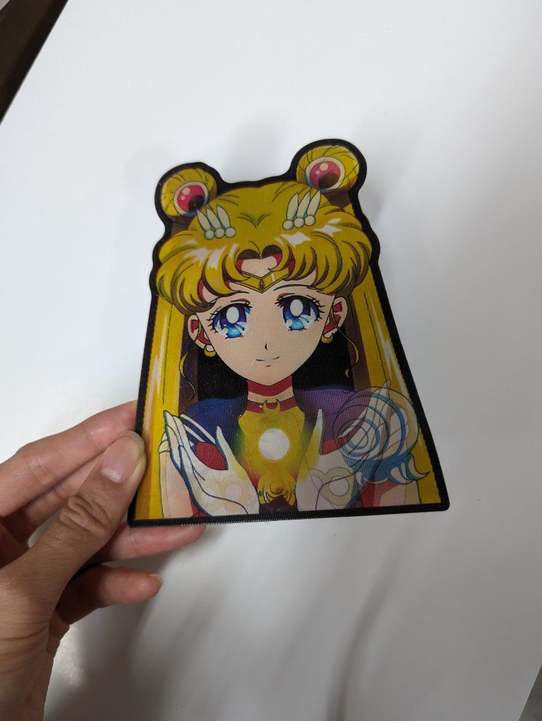 Sailor Moon Princess Serena Holographic Stickers