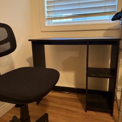 Desk And Office Chair 