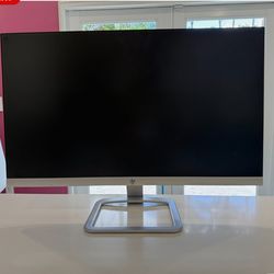 The HP 24-inch IPS LED monitor featuring a slim, modern design with a Full HD (1920 x 1080)