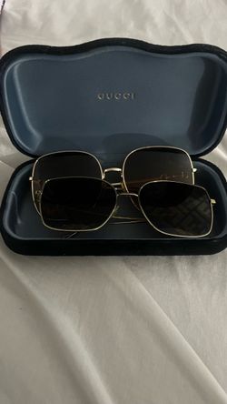 Gucci Oversized Square Sunglasses and  Fendi glasses with Case