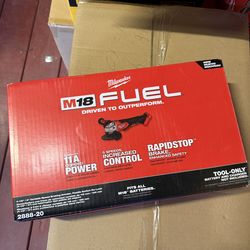 M18 FUEL 18V Lithium-Ion Brushless Cordless 4-1/2 in./5 in. Grinder with Variable Speed & Paddle Switch (Tool-Only)