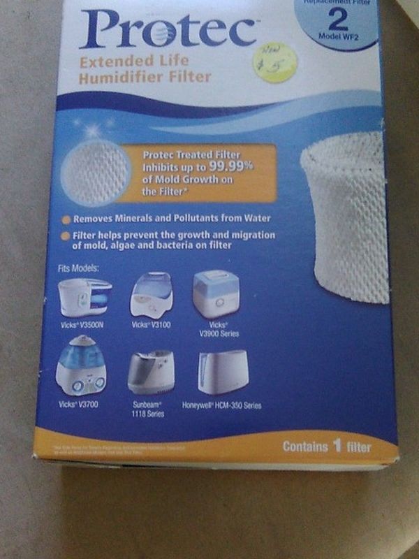 Protec Humidifier Filter