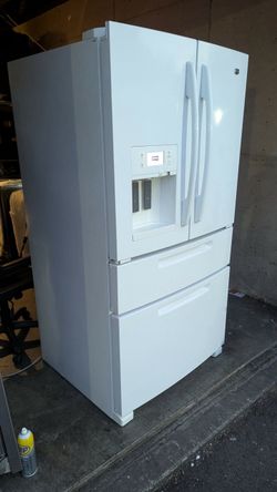 White Maytag refrigerator