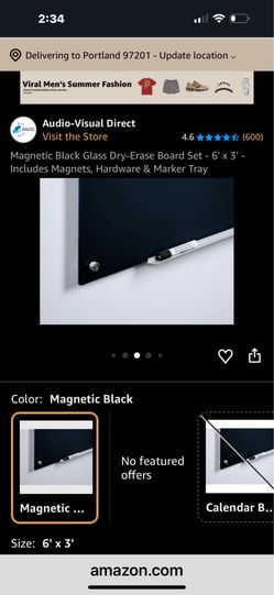 Dry erase board