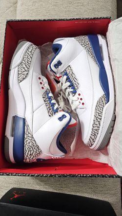 New Jordan Retro 3 True Blue