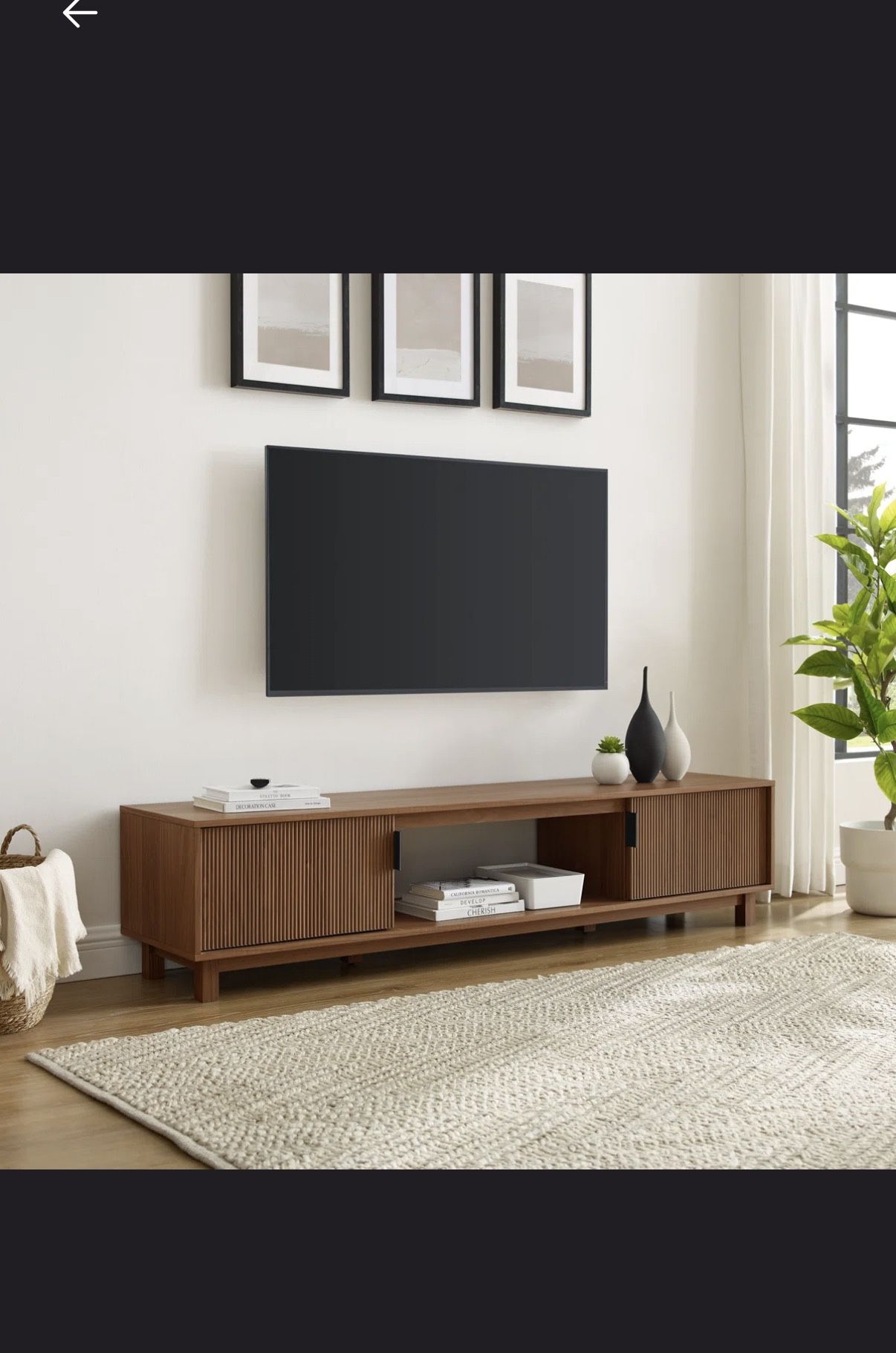 2 Door Tv Console 72”