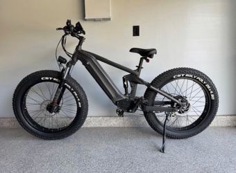 Himiway Cobra Full Suspension E-Bike W/ Only 210 Miles + Kryptonite Lock ($2,800+ Value)