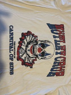 Motley Crue Carnival of Sins Tour T-Shirt