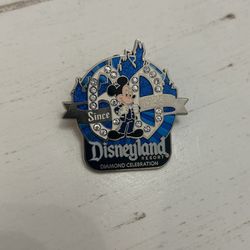 Disneyland 60th Anniversary Diamond Celebration Pin