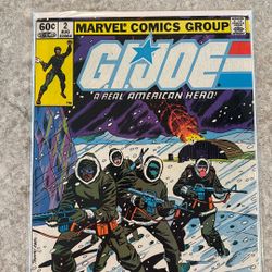 G.I. Joe A Real American Hero #2 (Marvel 1982) 1st PRINT