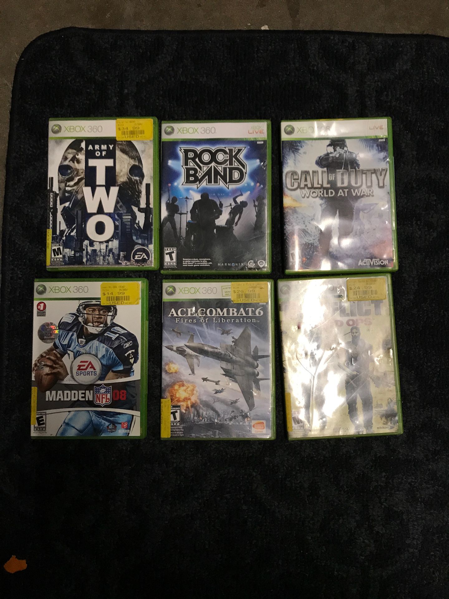 Xbox live game cds