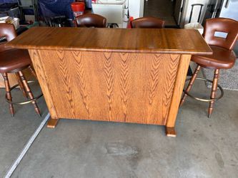 Oak Bar Set