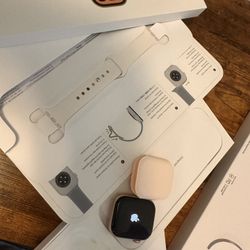 Apple Watch Series 10 GPS Aluminium 42mm Correa S/ M Nuevo En Caja Cargador  Nuevo Rose Good 