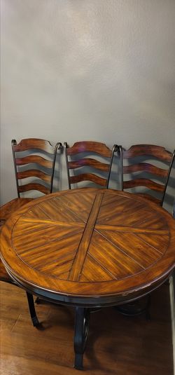 Heavy Duty  Kitchen Table with 4 Chairs