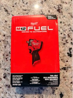 Milwaukee 3/8 impact wrench