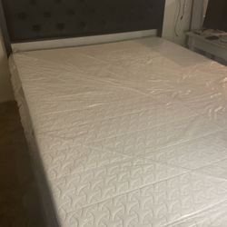 Queen Size Bed Frame With Mattress