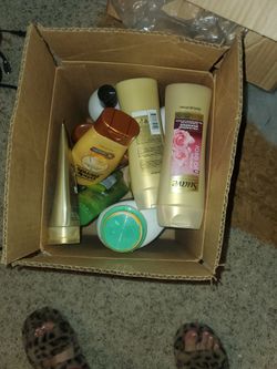 Box Of Hair Products 
