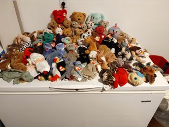 72 beanie babies