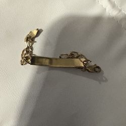 10kt gold bracelet 