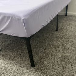 Move Out Sale: Full Bed Mattress And Bed Frame Available 5/14
