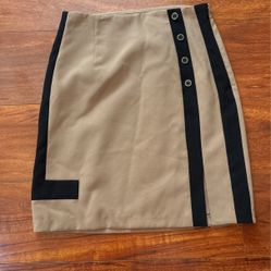 Brand New Brown Black Skirt