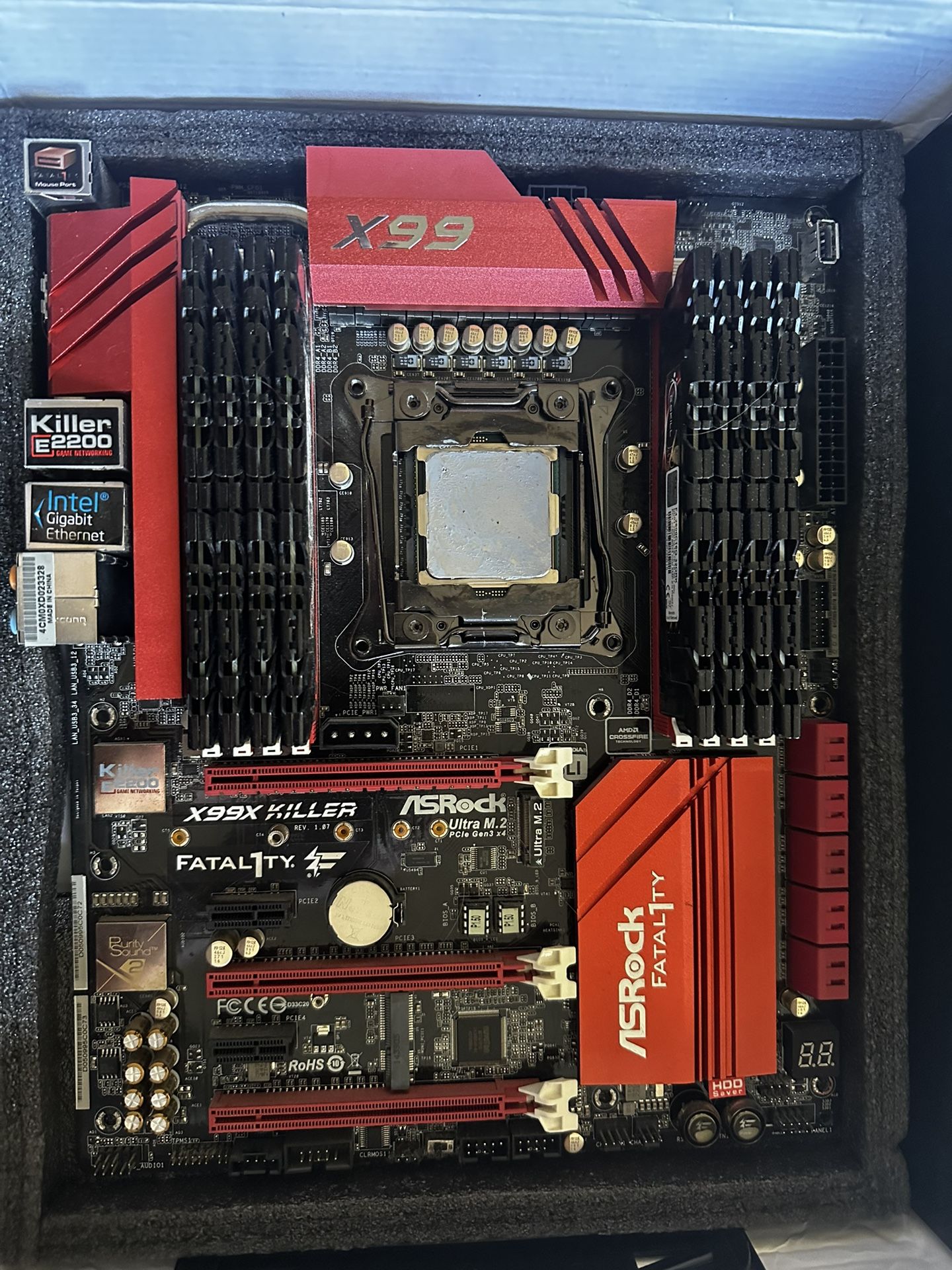 Cpu + Mobo + Ram Combo I7 6950x X99x Killer 64GB ddr4 Ram for Sale in ...
