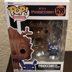 Guillermo del Toro Autographed Signed Pinocchio Funko Pop