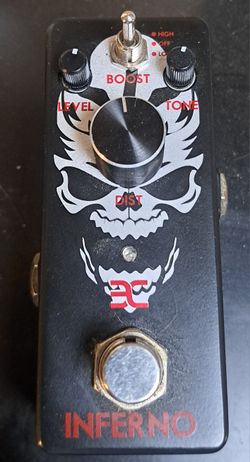 EX - INFERNO GUITAR EFFECTS PEDAL