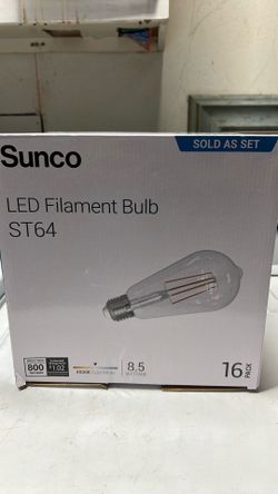 SUNCO LED Filament Bulb