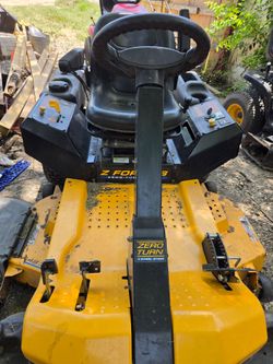 Used cub cadet riding mower zero turn