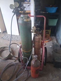 Cutting Torch Set Up