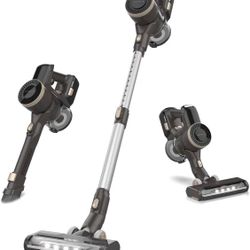 Cordless Vacuum, 22000Pa Stick Vacuum with 200W Brushless Motor, Up to 45 Mins Runtime, Lightweight 4 in 1 Handheld Vacuum for Deep Cleaning Hard Floo