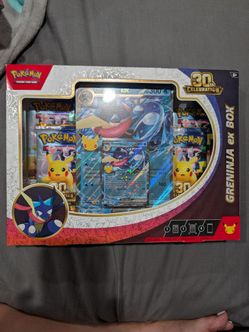 30th Celebration Greninja ex Box - ME: 30th Celebration