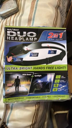 Max blast duo headlamp