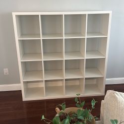 IKEA 4x4 Cube Shelf / Like new
