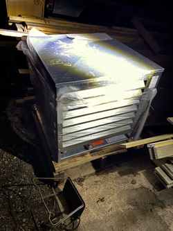 Walk in freezer condenser